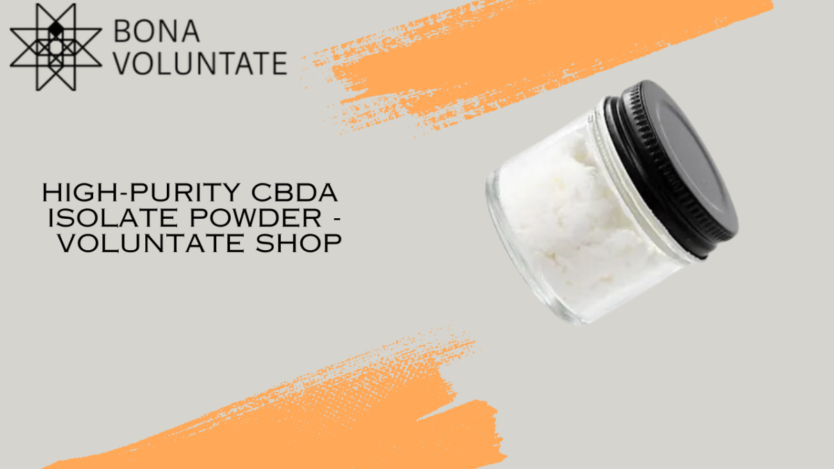 CBDA Isolate: High-Quality CBDa Powder | Voluntate Shop