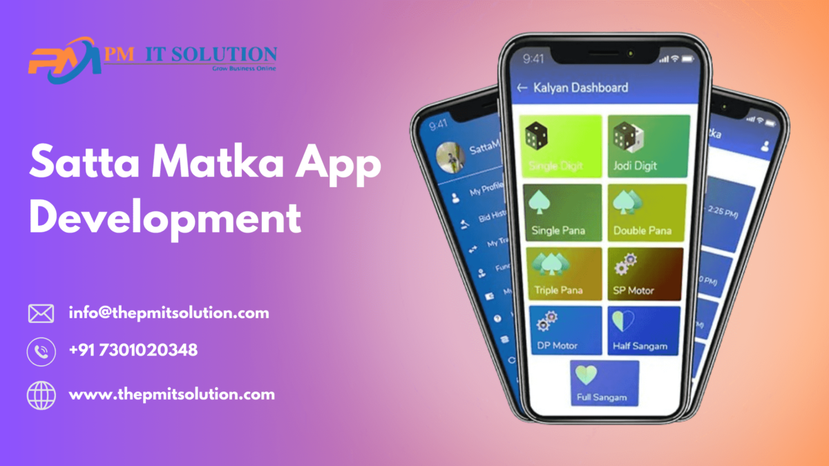 Satta Matka Website Development Company – Building Apps and Websites for Matka