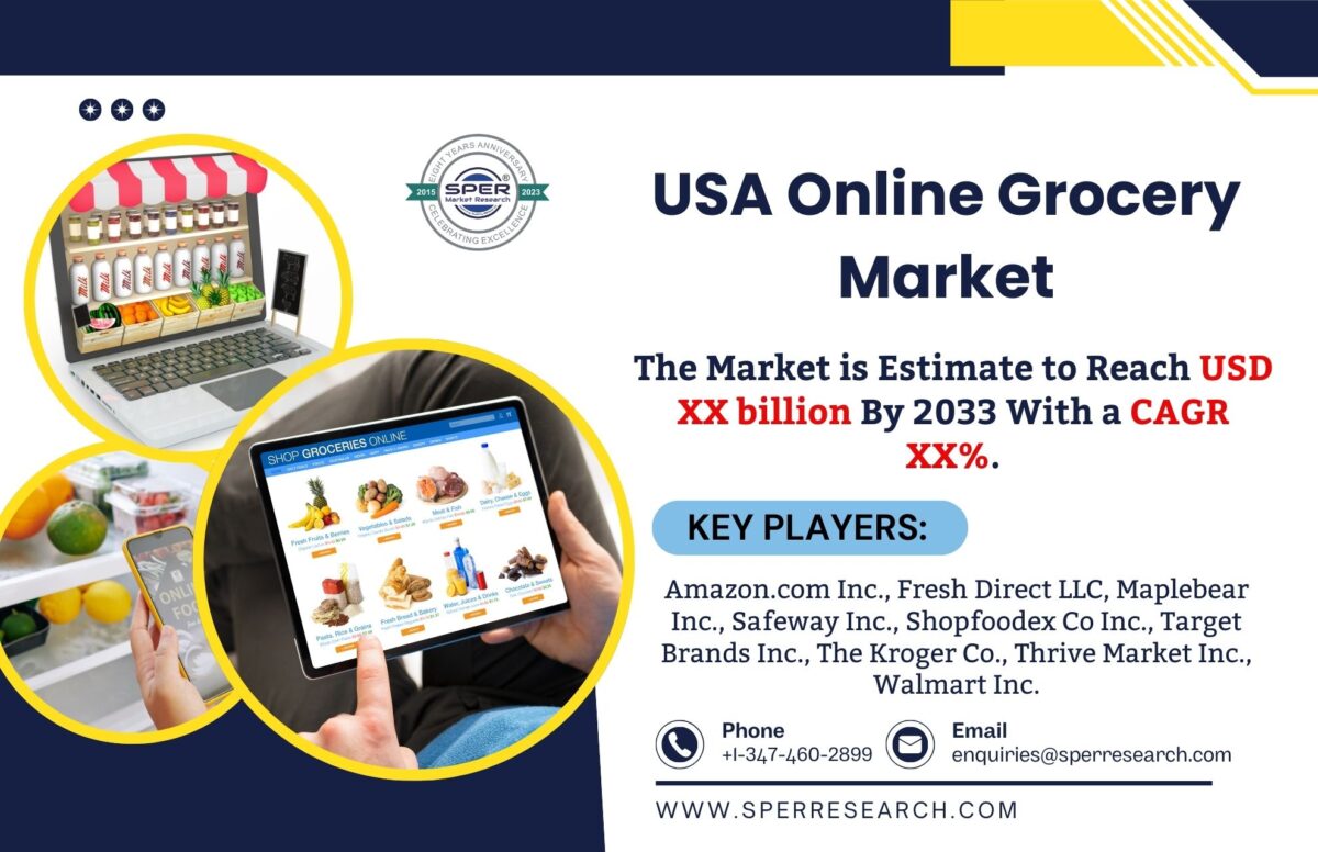 USA Online Grocery Market Size, Share, Rising Trends, Key Manufactures and Future Opportunities 2033: SPER Market Research