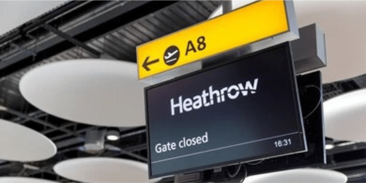 Heathrow to Southend Airport