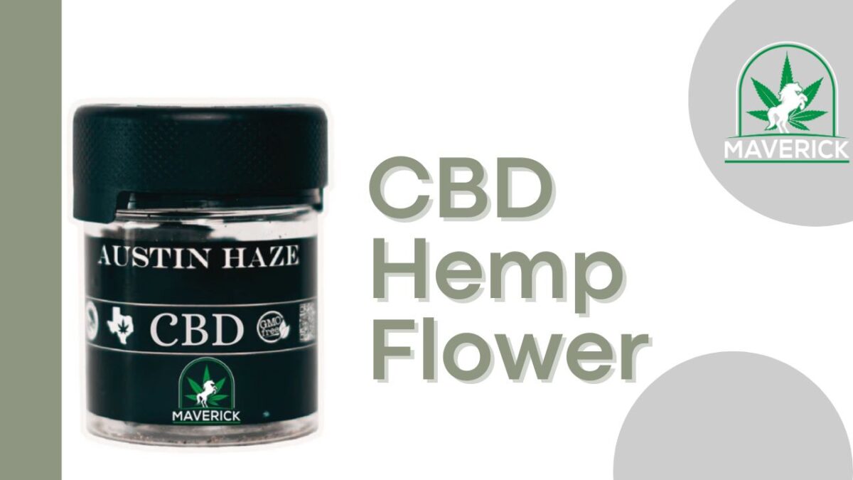 Welcome Austin Haze CBD Hemp Flower by Maverick Dispo