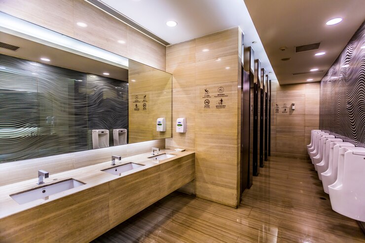 commercial bathroom interior design