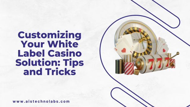 Customizing Your White Label Casino Solution: Tips and Tricks