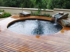 IDEAS FOR INCLUDING WATER TO IMPROVE YOUR OUTDOOR SPACES