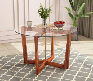 Glass Dining Table At Best Price At Wooden Street