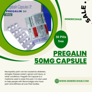 neuropathic pain. pregalin 50mg