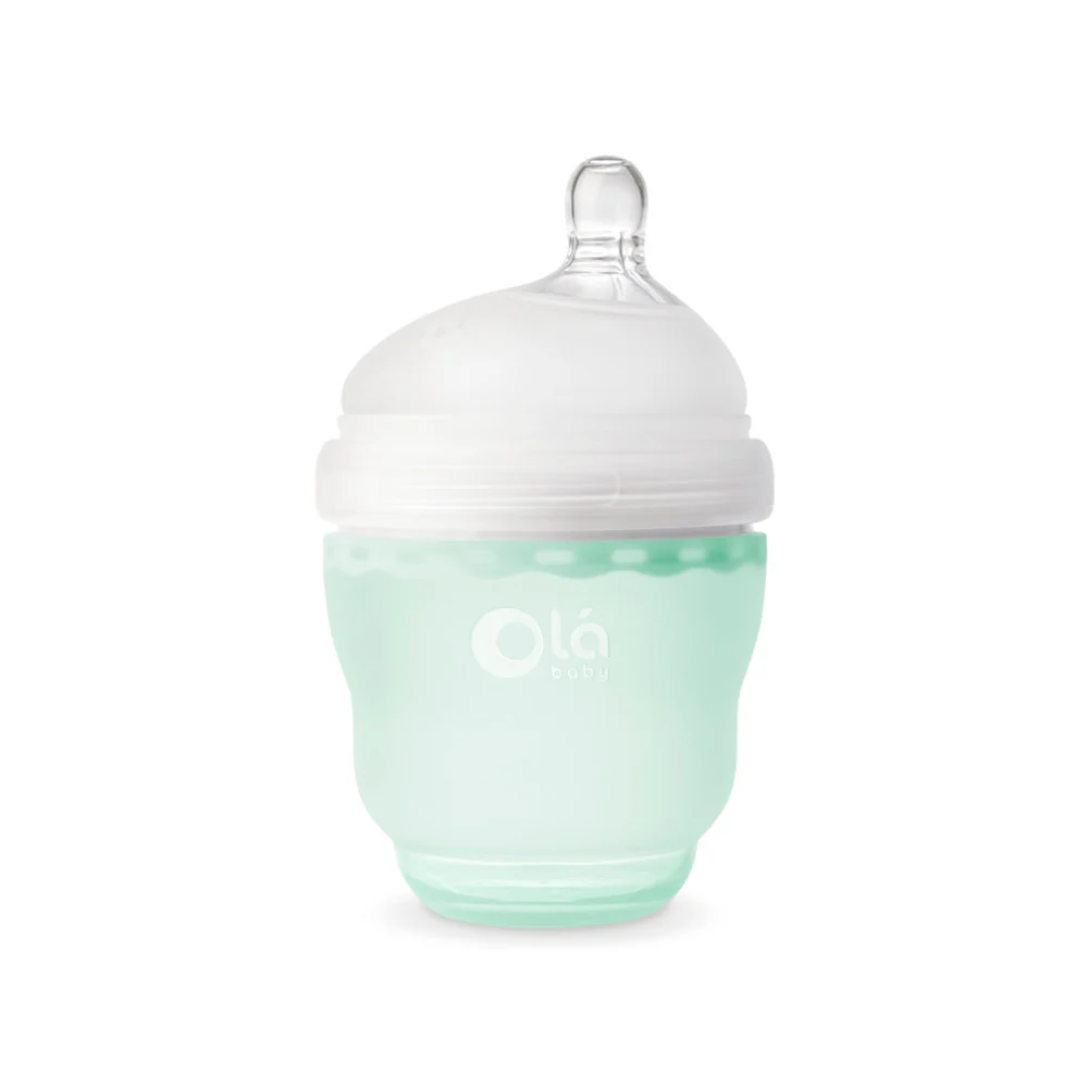 Silicone baby bottles for newborns - Olababy