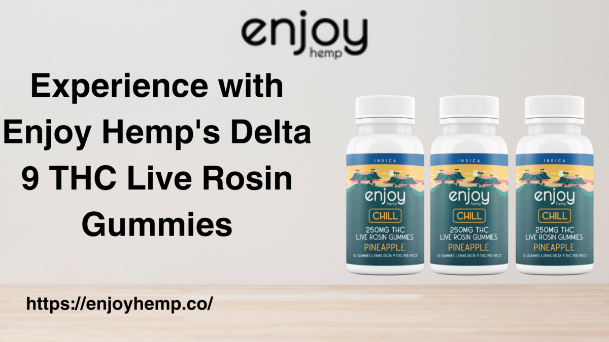 Delta 9 THC Live Rosin Gummies