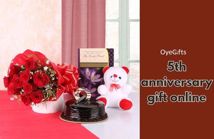 5th Anniversary Gifts Online: Celebrate in Style with OyeGifts