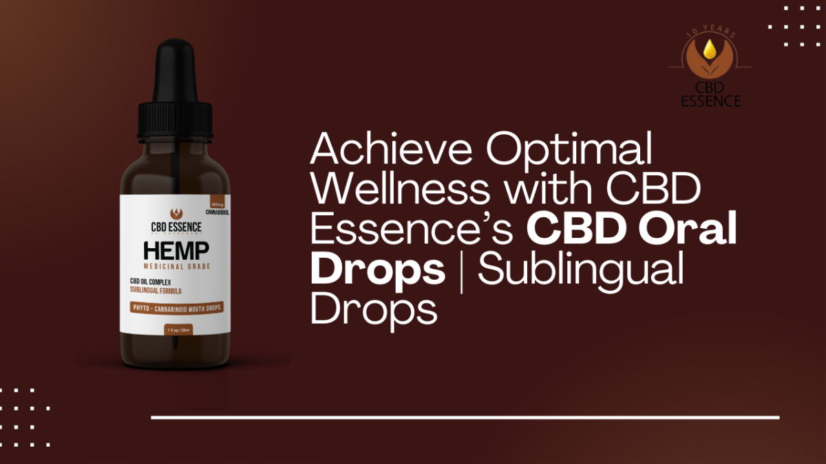 CBD Oral Drops