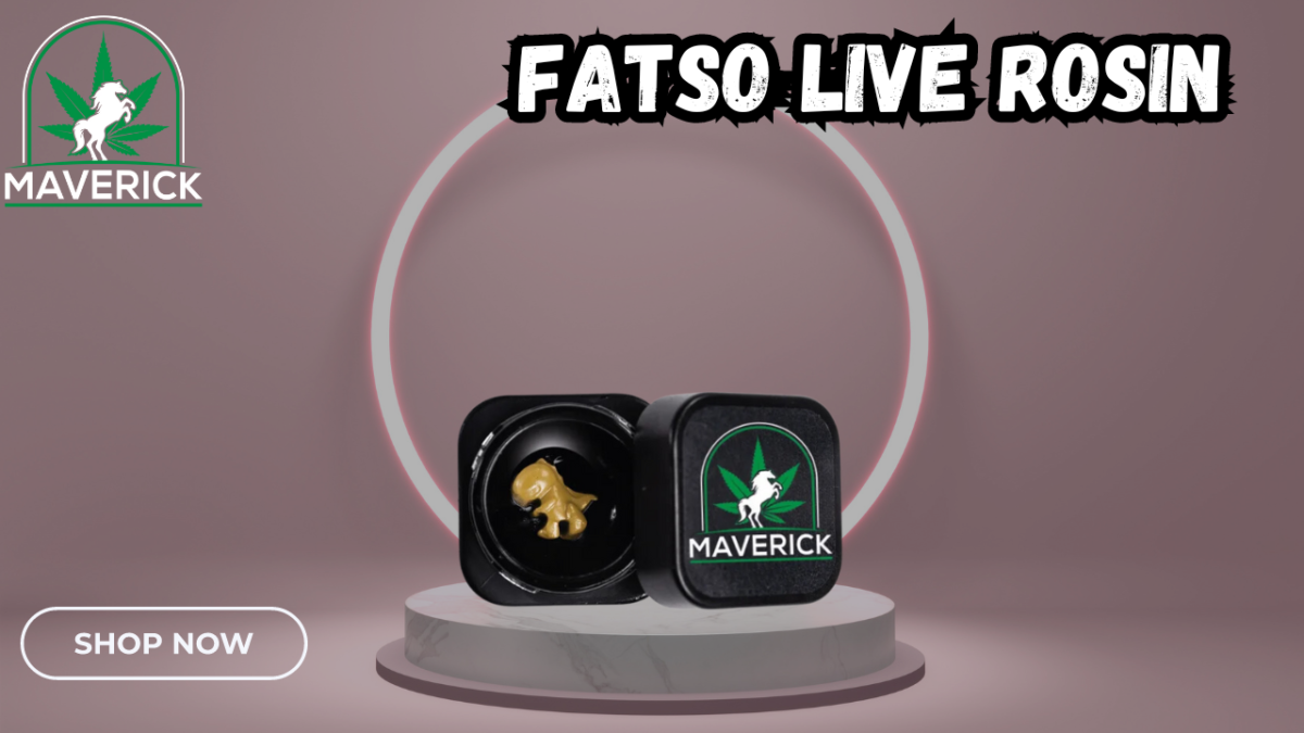 Fatso Live Rosin by Maverick Dispo: Pure & Potent