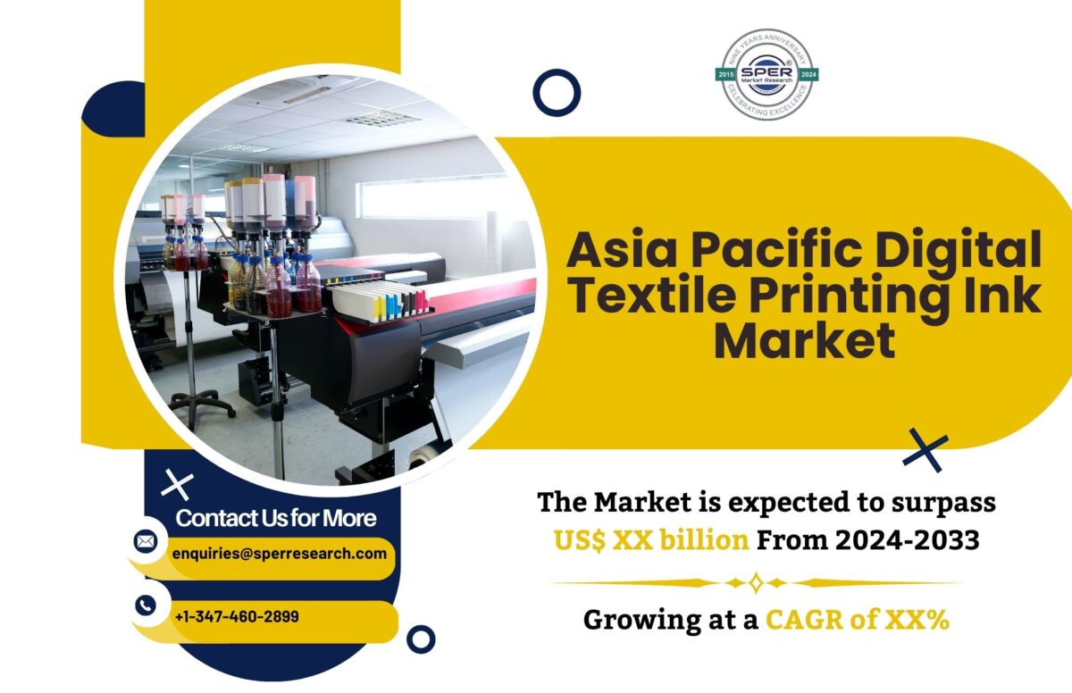 Asia Pacific Digital Textile Printing Ink Market Overview: Size, Growth Drivers, Demand, Key Trends, Competitive Landscape, and Future Prospects by SPER Market Research