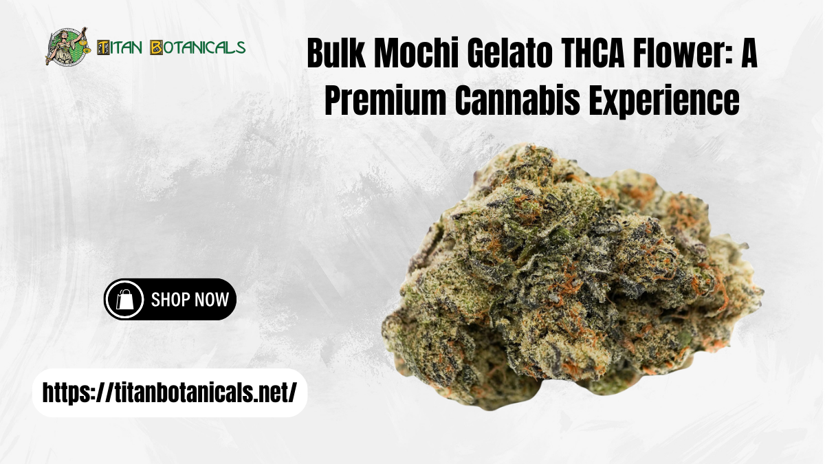 Bulk Mochi Gelato THCA Flower: A Premium Cannabis Experience