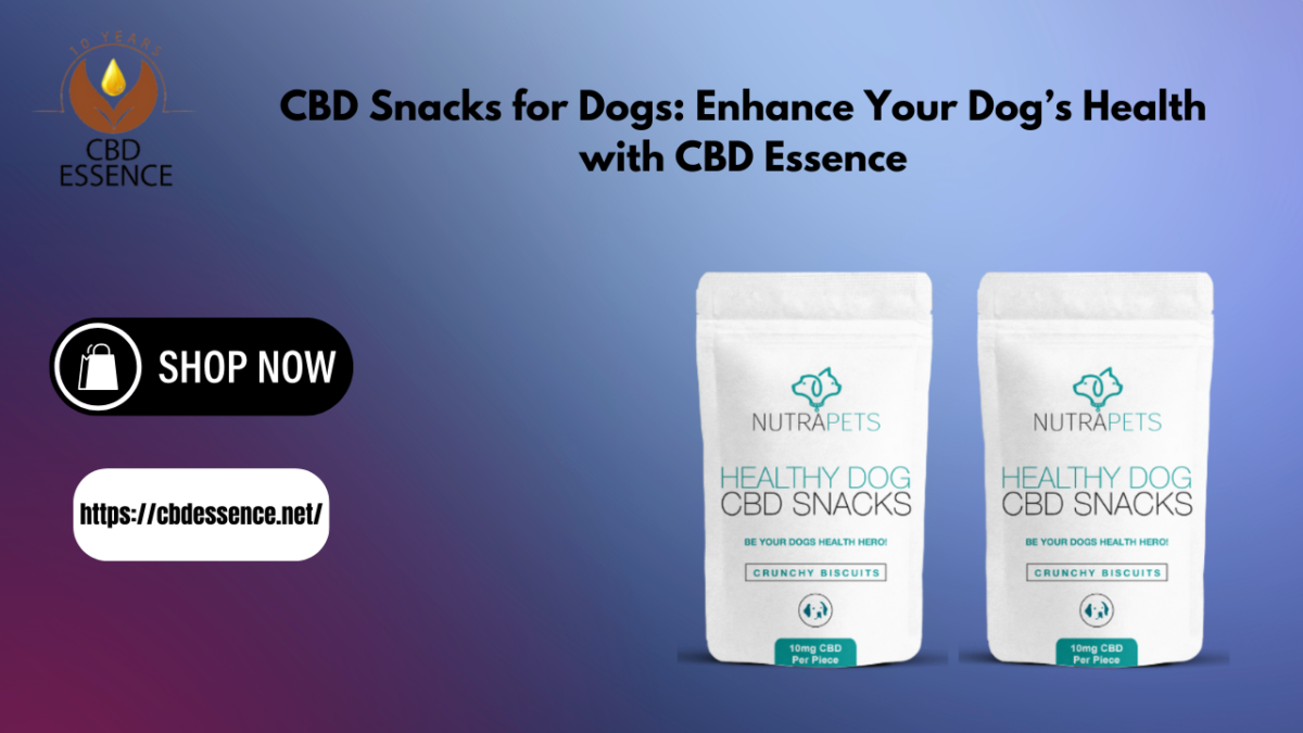 CBD Snacks for Dogs: Enhance Your Dog’s Health with CBD Essence