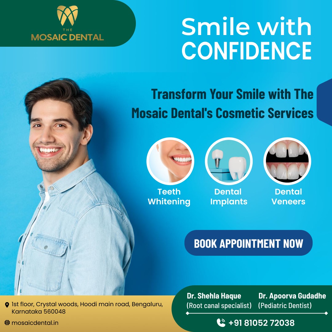 Revitalize Your Smile with Expert Care at a Cosmetic Dental Clinic Bangalore