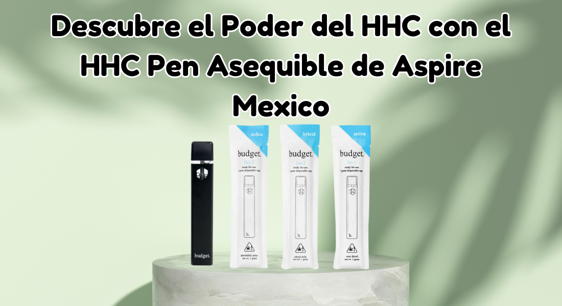 Descubre el Poder del HHC con el HHC Pen Asequible de Aspire Mexico