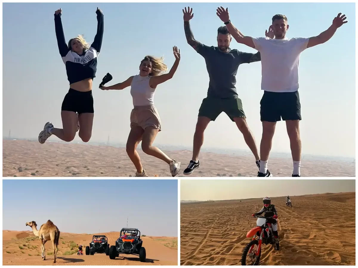 What can you do on the desert safari in Dubai?