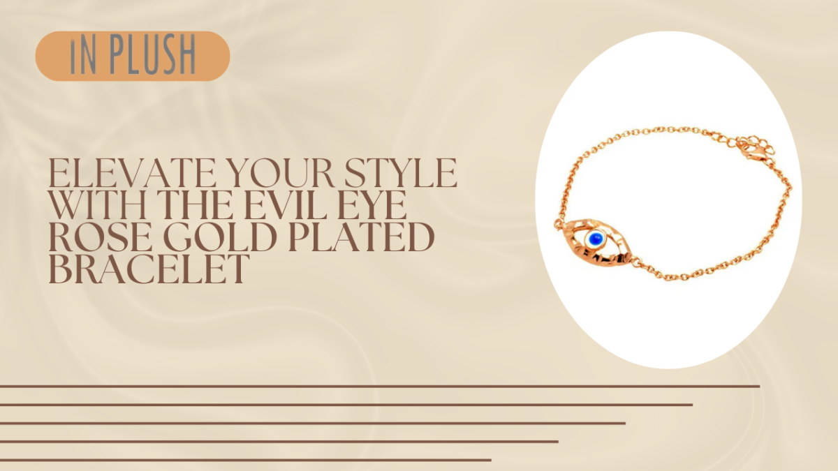 Elevate Your Style with the Evil Eye Rose Gold Plated Bracelet