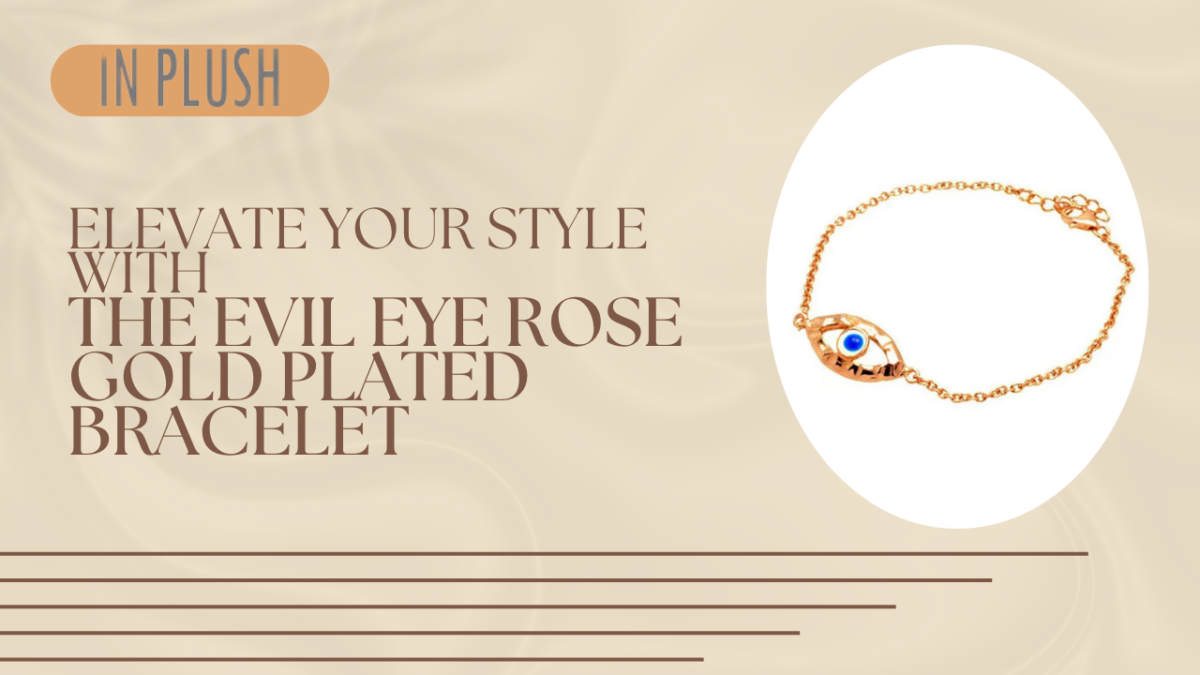 Elevate Your Style with the Evil Eye Rose Gold Plated Bracelet