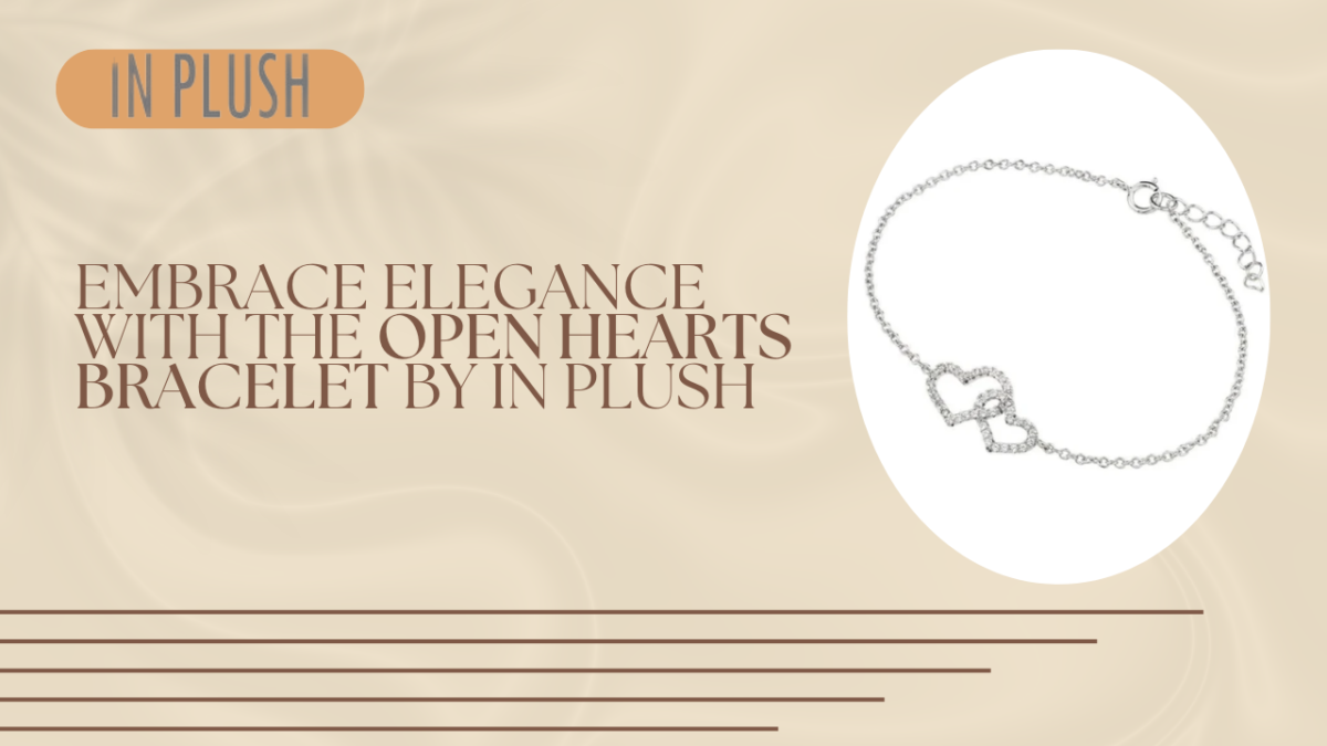 Embrace Elegance with the Open Hearts Bracelet by In Plush