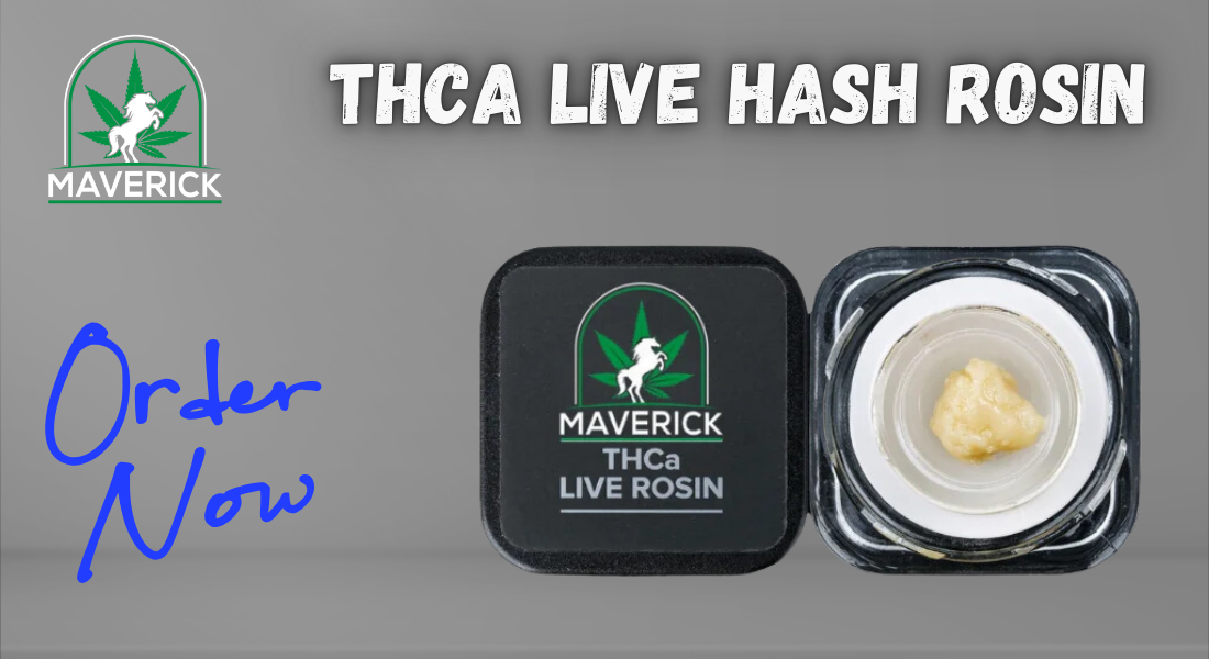 Unleash the Power of THCa Live Hash Rosin with Maverick Dispo