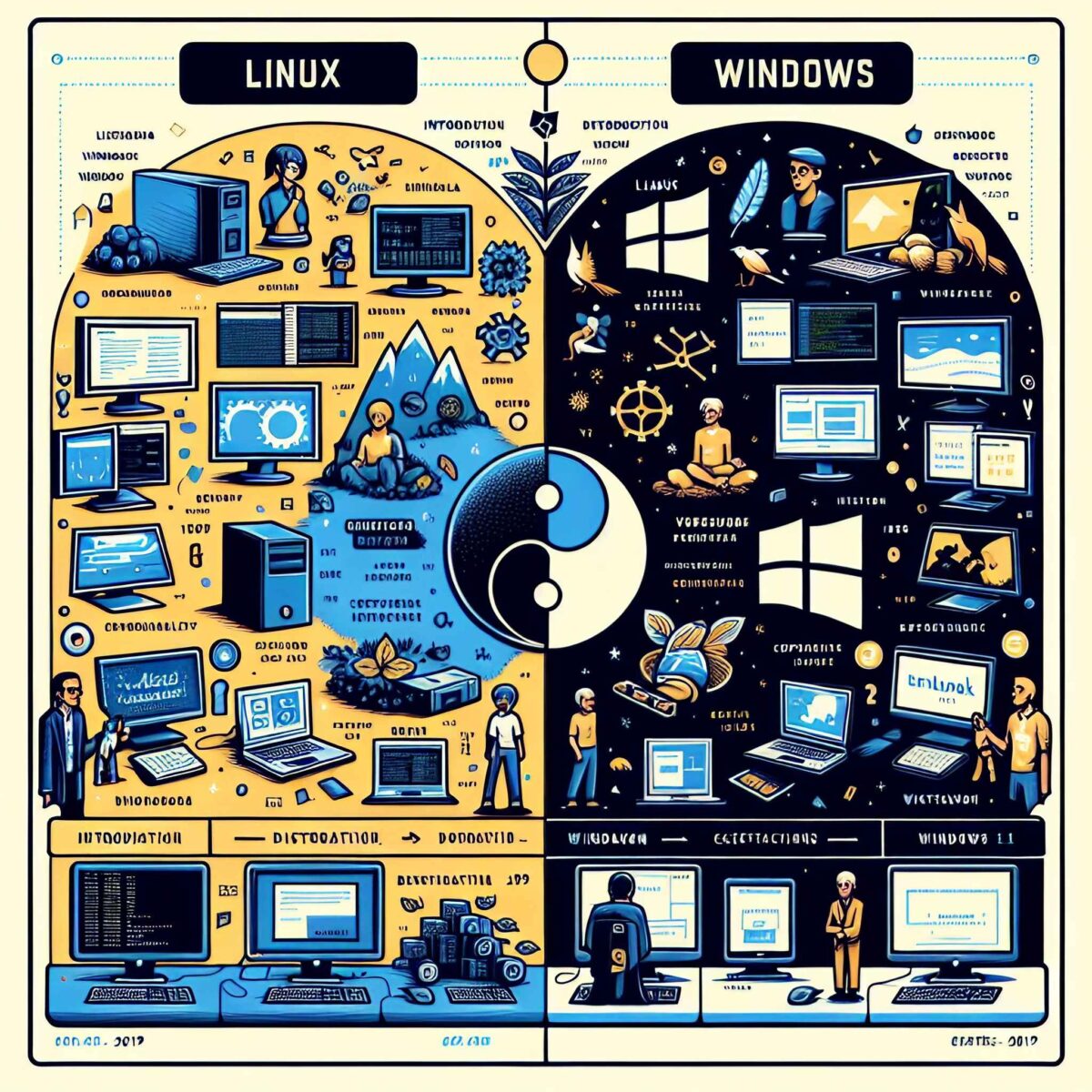 Browsing the OS Puzzle Linux vs Windows Dissected