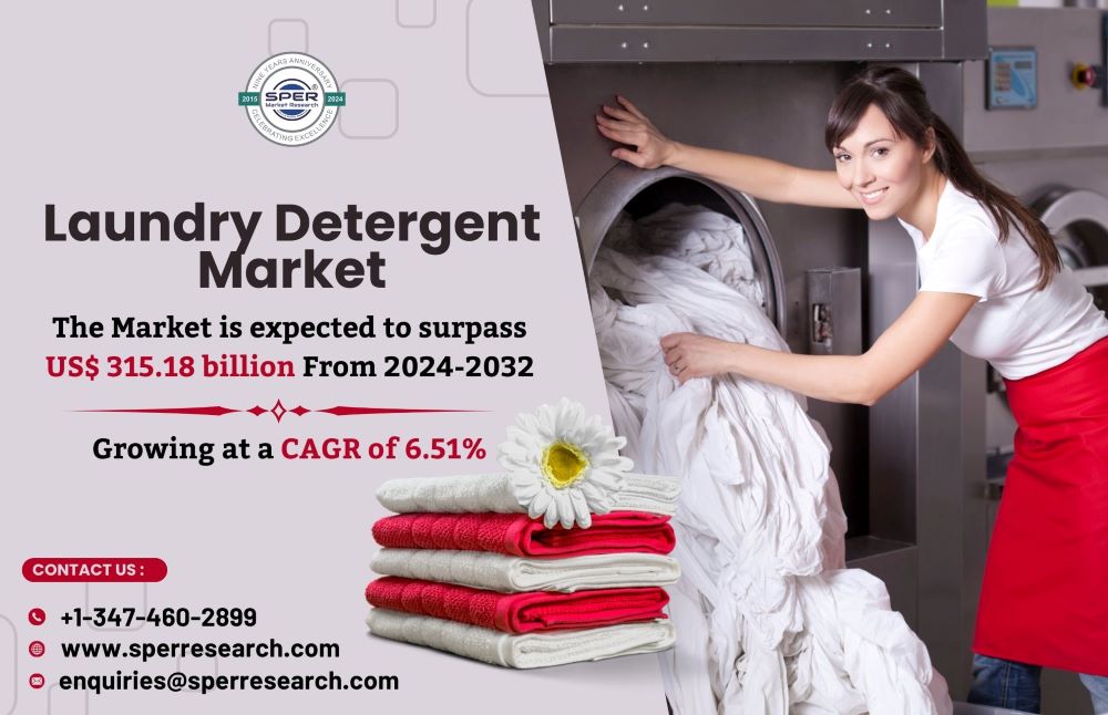 Laundry Detergent Market Growth Drivers, Emerging Trends, and Business Challenges Till 2033: SPER Market Research