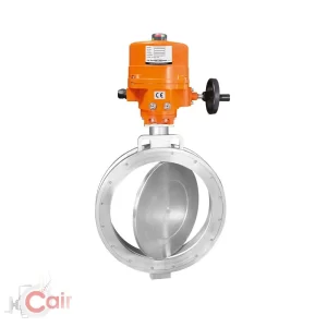 MOTORISED HIGH PERFORMANCE BUTTERFLY VALVE WITH ELECTRICAL ACTUATOR