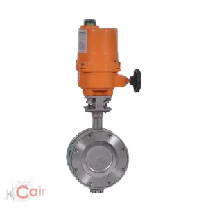 MOTORIZED TRIPLE OFFSET BUTTERFLY VALVE WITH ELECTRICAL ACTUATOR