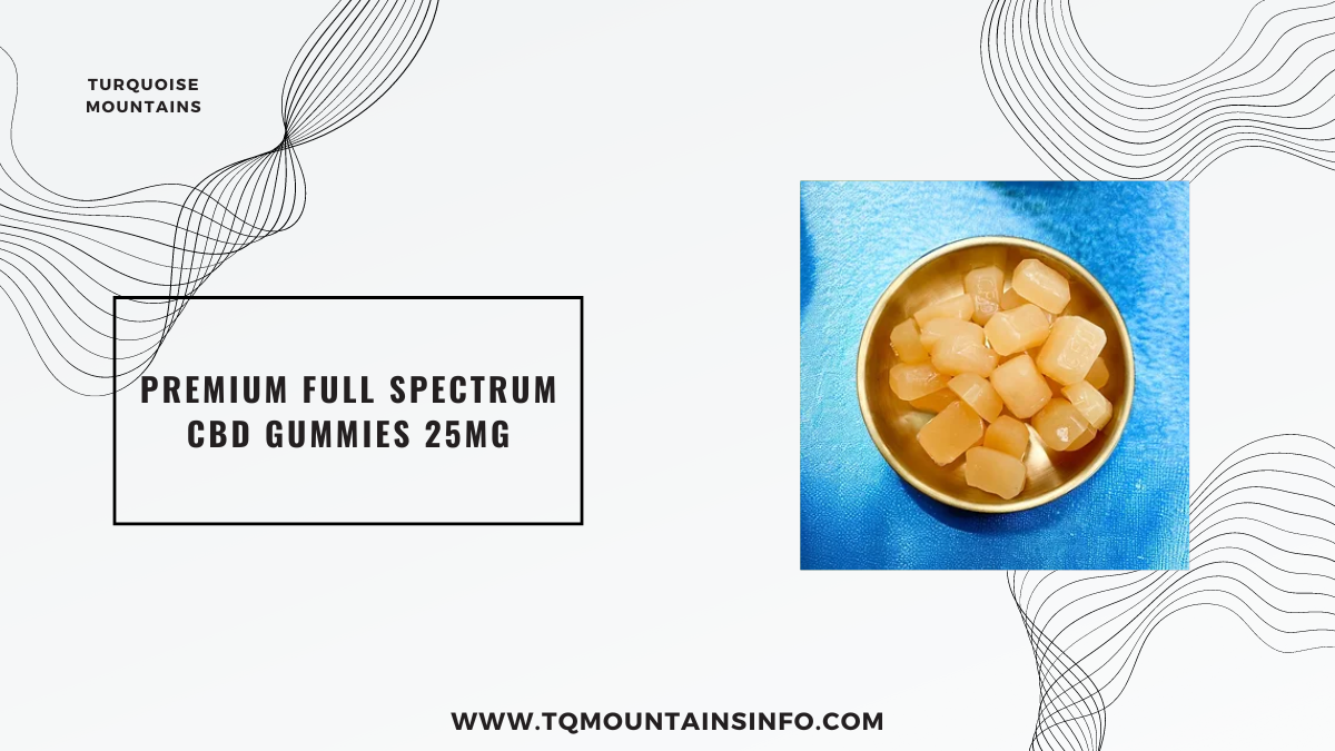 Buy Premium Full Spectrum CBD Gummies 25mg