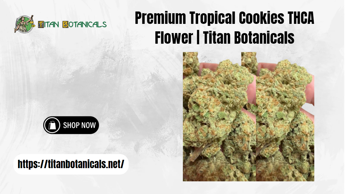 Premium Tropical Cookies THCA Flower | Titan Botanicals