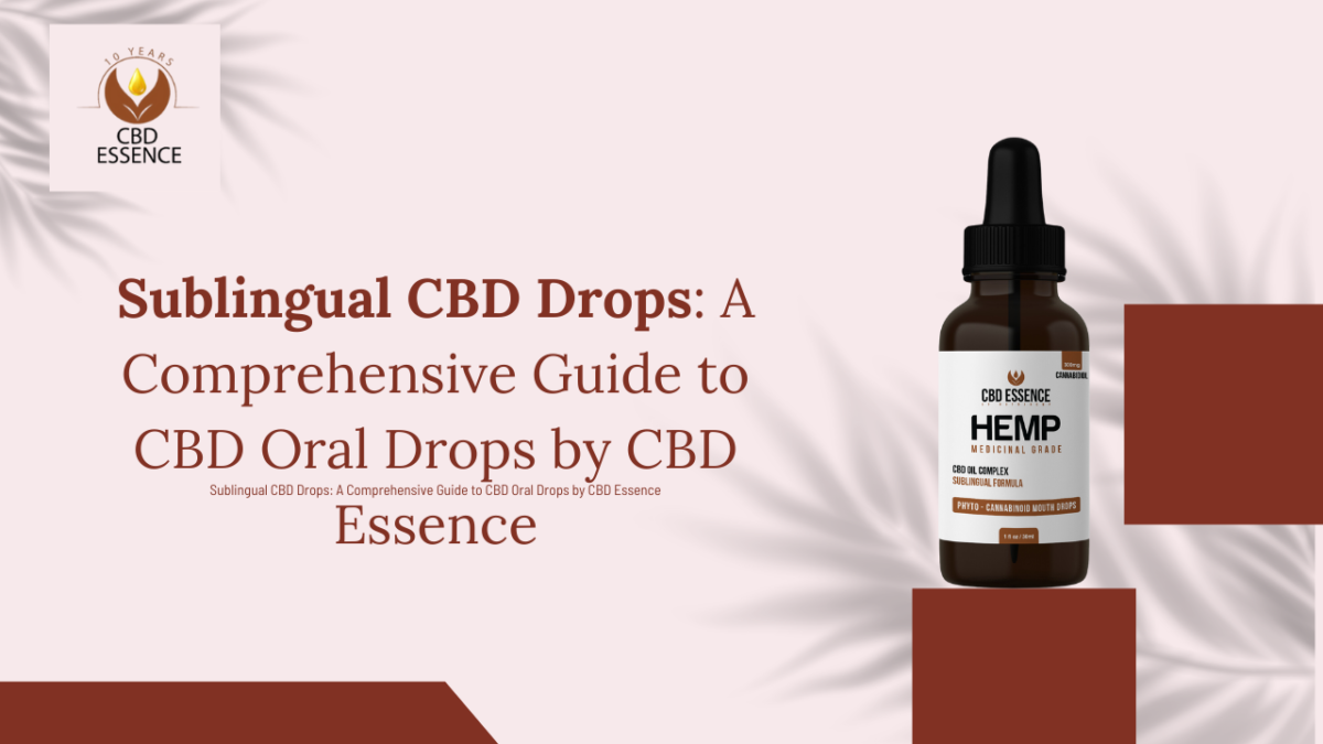 sublingual cbd drops