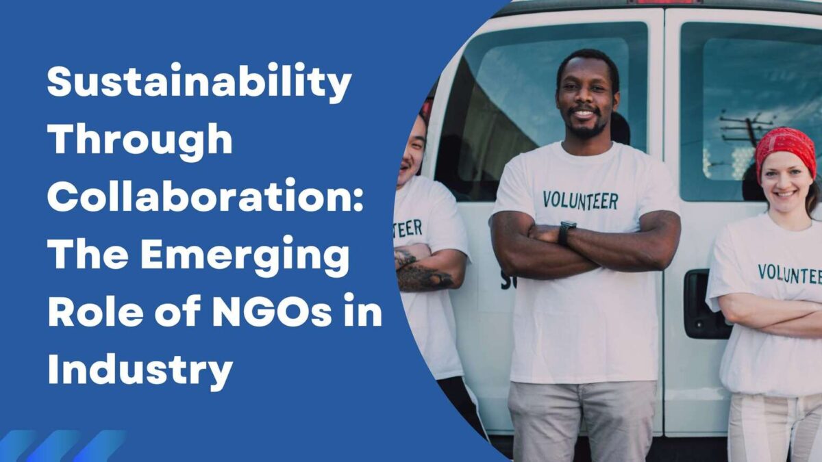 Sustainability Through Collaboration: The Emerging Role of NGOs in Industry