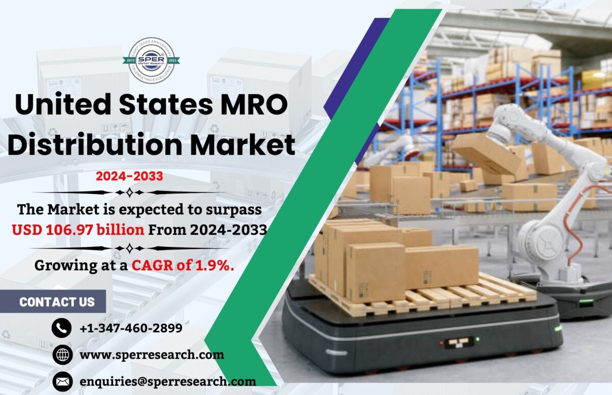 United States MRO Distribution Market is likely to Reach over USD 106.97 billion with a 1.9% CAGR Annualized Growth Rate by 2033: SPER Market Research