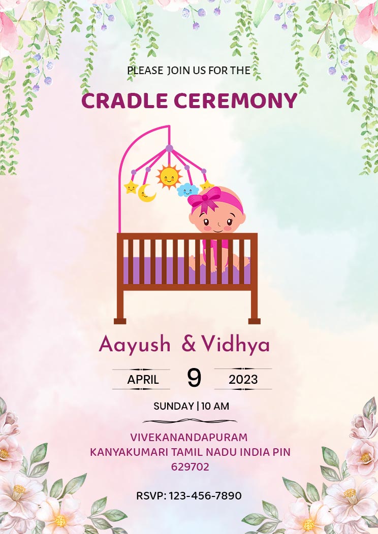 Cradle Ceremony cards