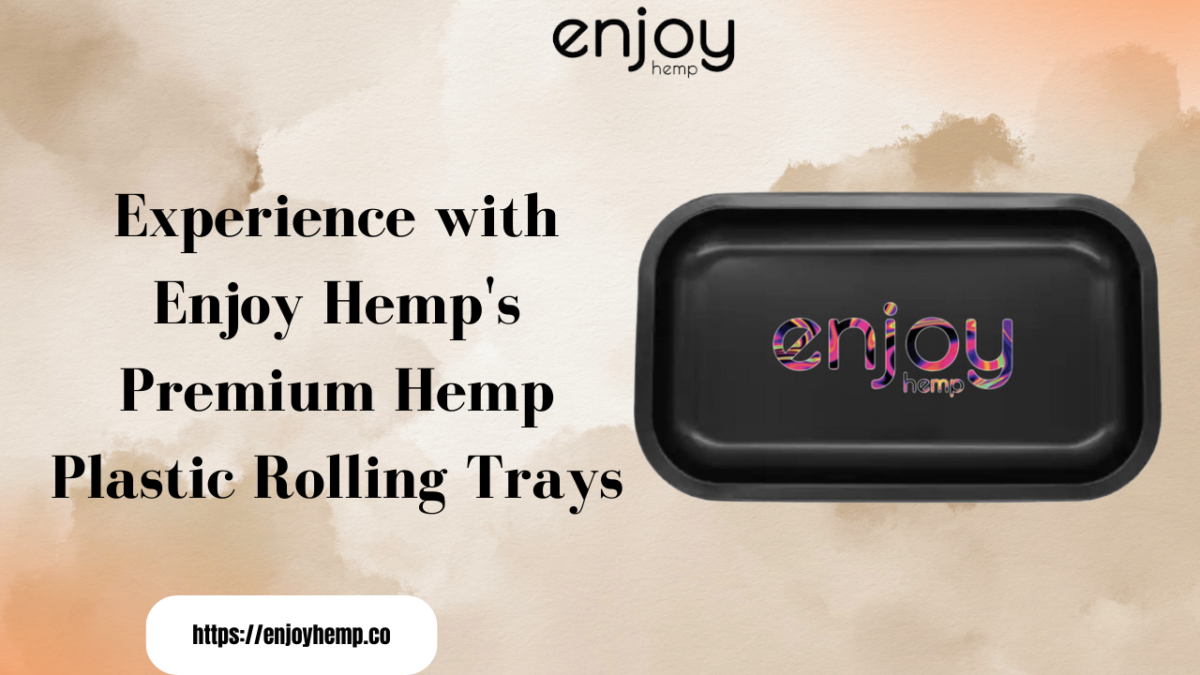 Hemp Plastic Rolling Trays