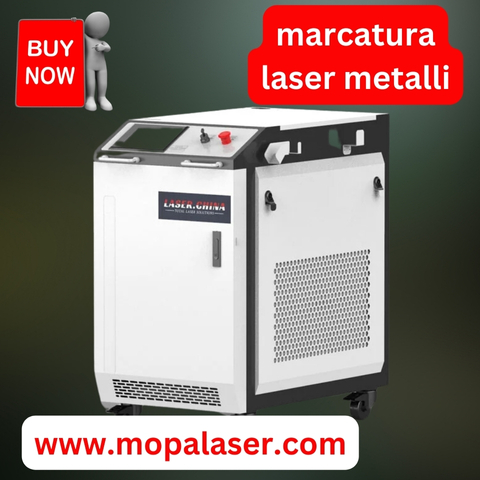 Scopri la Precisione e l’Efficienza della Marcatura Laser per Metalli con Mopalaser