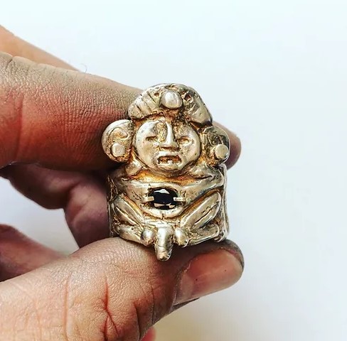 men skull ring