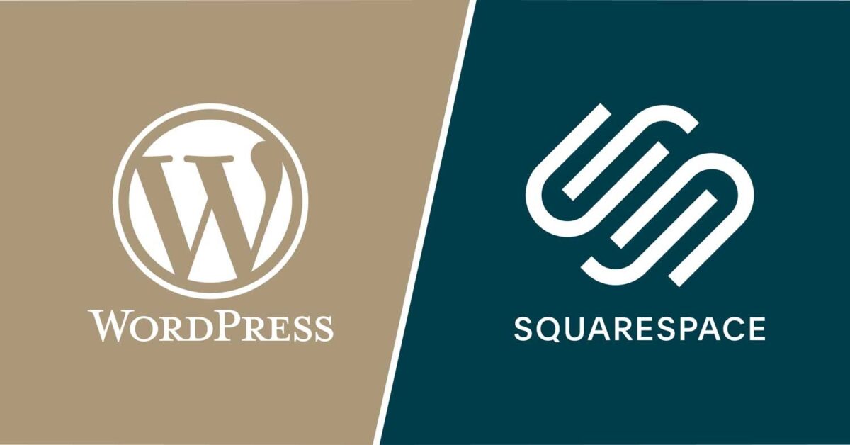 comparing WordPress VS. Squarespace 2024