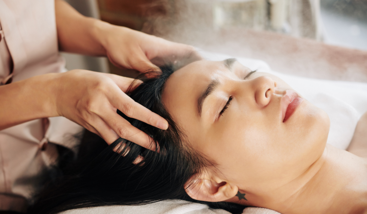 Relax and rejuvenate with head spa treatments. Experience stress relief and healthier hair with deep scalp care.