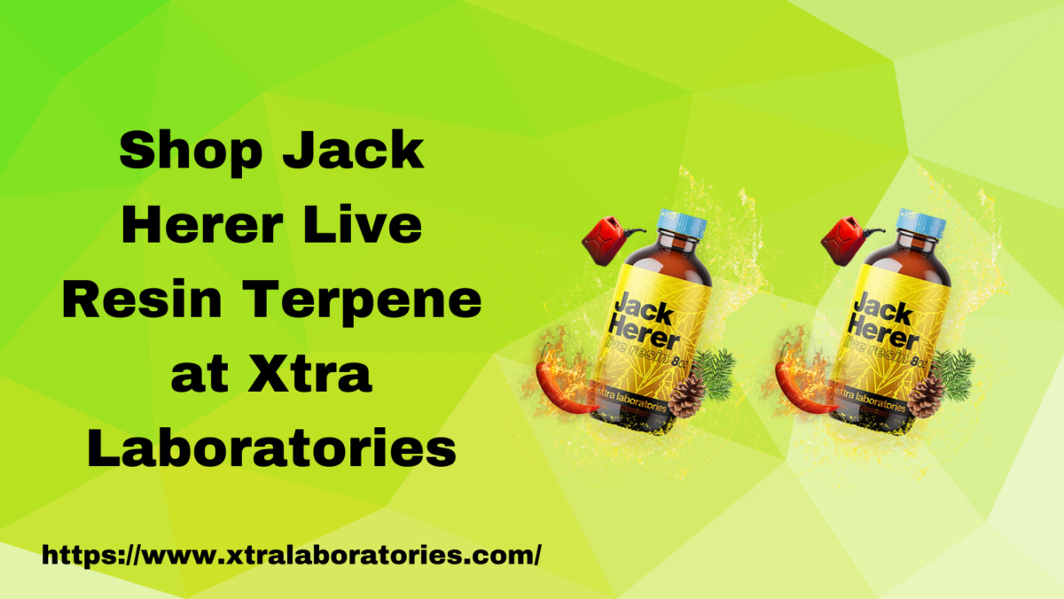 Shop Jack Herer Live Resin Terpene at Xtra Laboratories