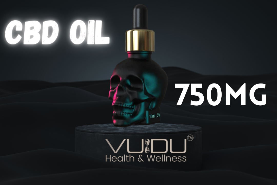 Premium 750mg CBD Oil – Full Spectrum Relief | Vudu-Life