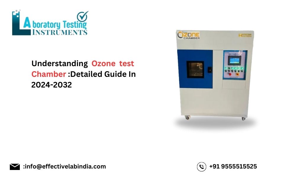 Ozone aging test chamber