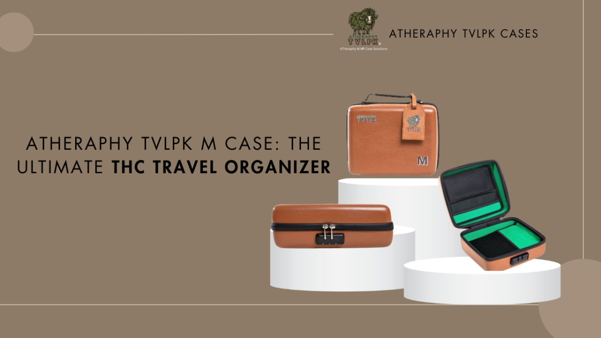 ATheraphy TVLPK M Case: The Ultimate THC Travel Organizer