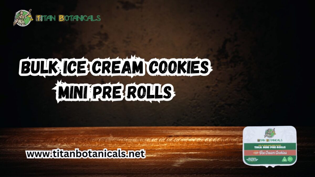 Bulk Ice Cream Cookies Mini Pre Rolls