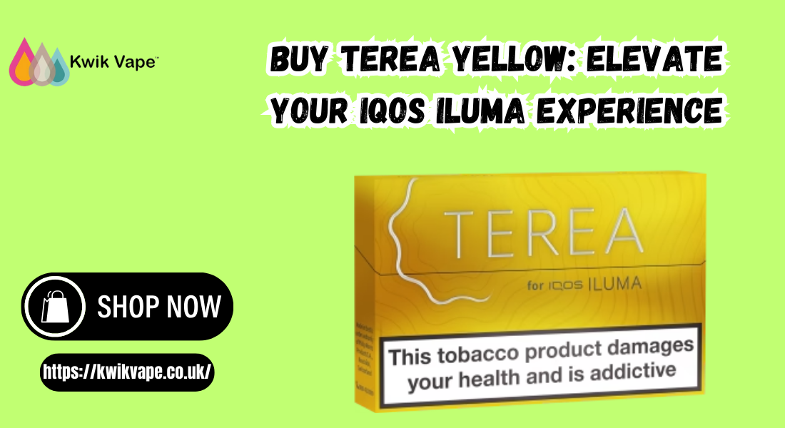 Buy TEREA Yellow: Elevate Your IQOS ILUMA Experience