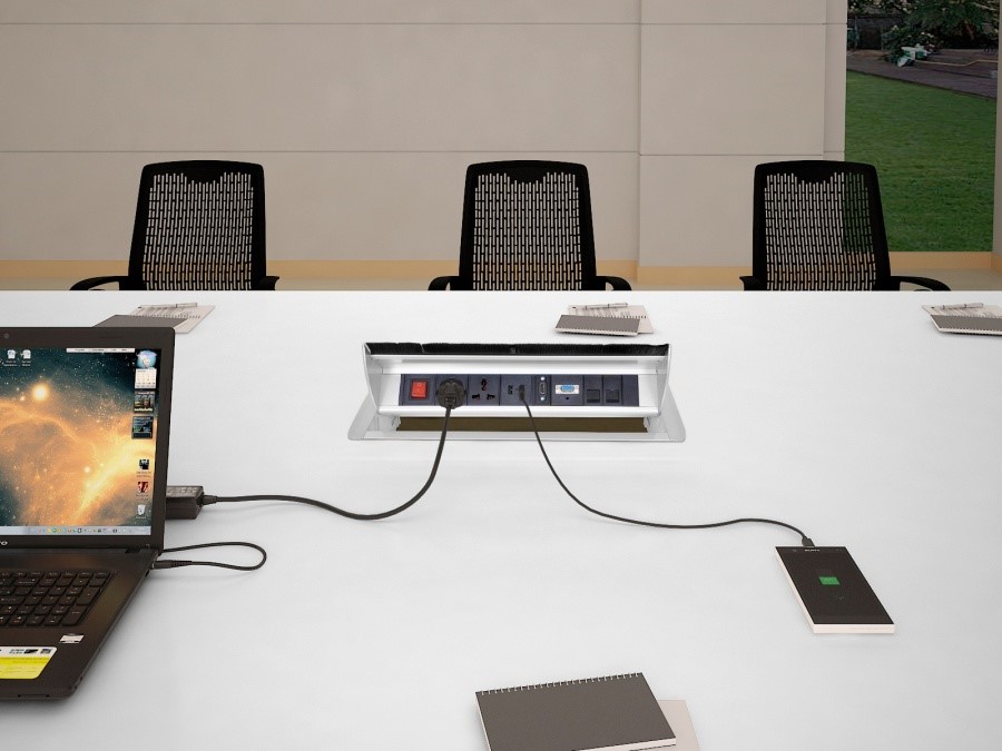 Meeting Table Connectivity Box