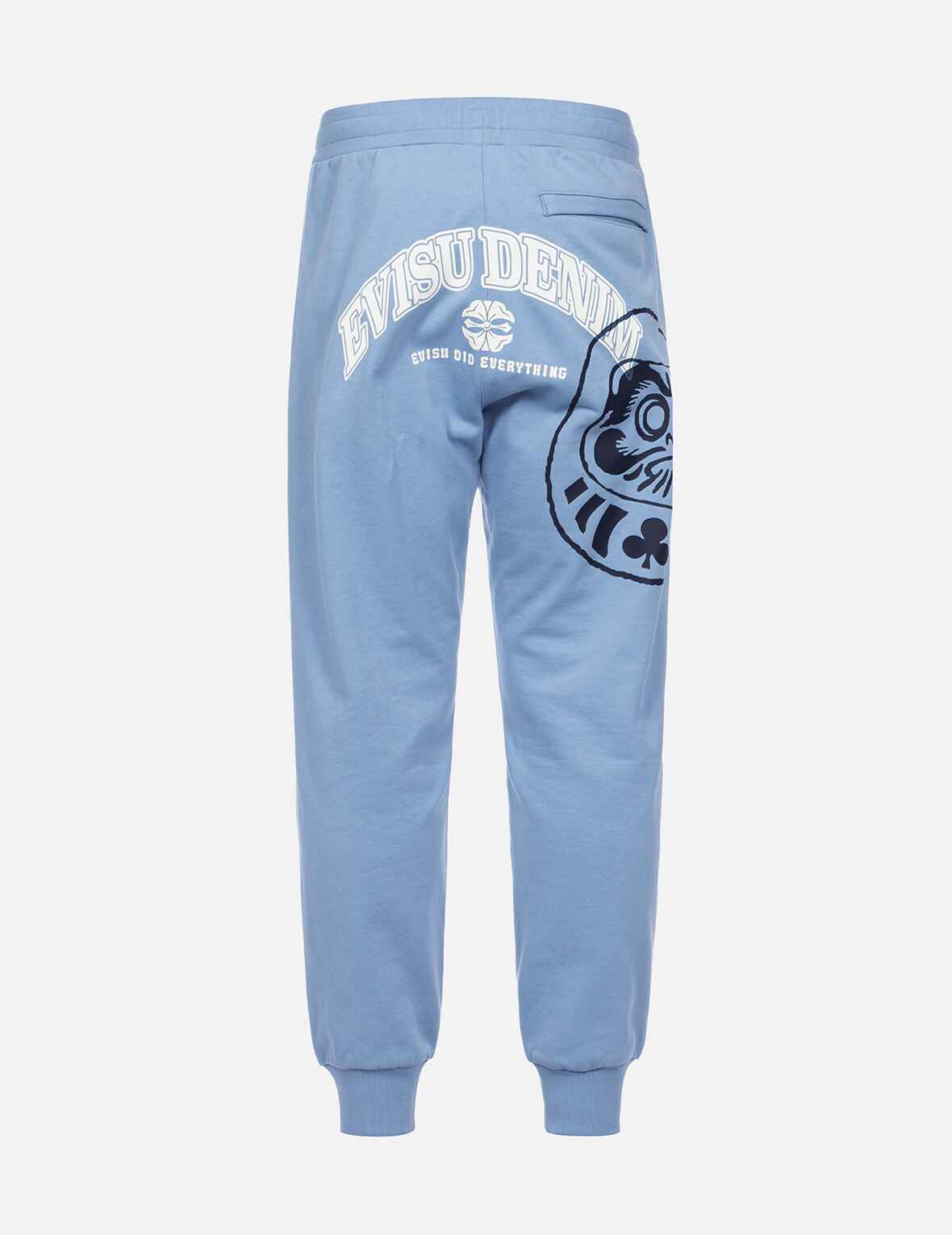 Daruma Print Regular Fit Sweatpants (1)