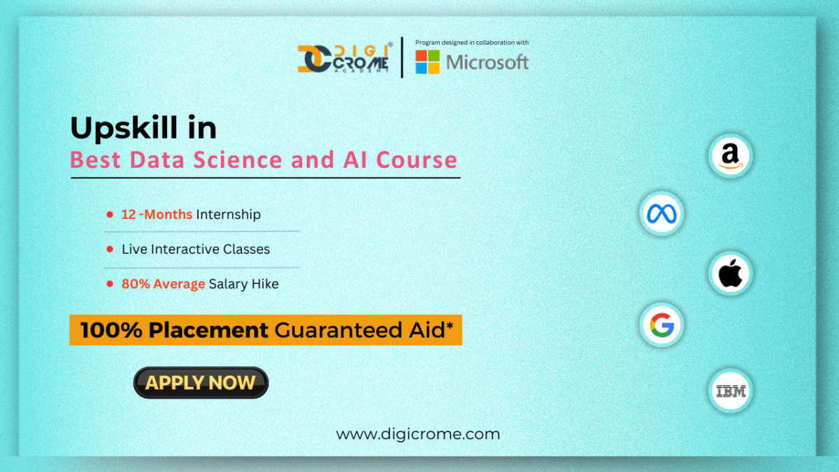 Enroll Now Data Science Online Course:  Achieve Your Data Science Goals with Our Interactive Course with Digicrome