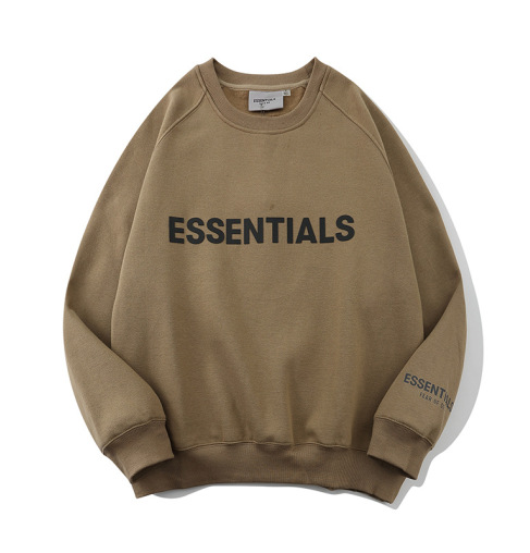 Essentials Khaki CrewNeck